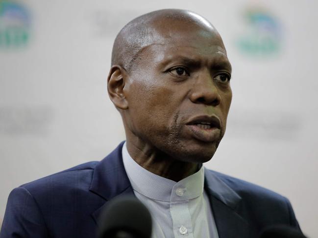 Zweli Mkhize, the South African Health Minister, is at the forefront of the fight against COVID-19 coronavirus in the hardest-hit country in Africa. Picture: AFP