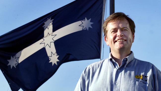 Bill Shorten outside the AWU's Melbourne offices in 2005. Picture: Michael Potter