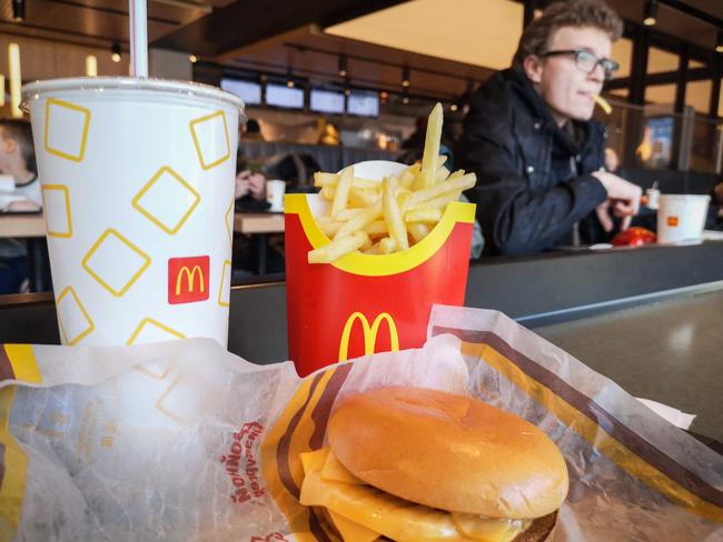 McDonald’s says it intends to ‘fully defend’ the claim. Picture: AFP