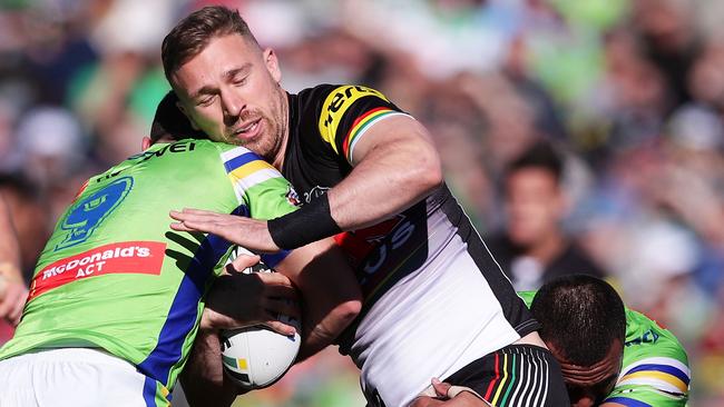 Bryce Cartwright was on the outer at the Panthers. Picture: Getty Images