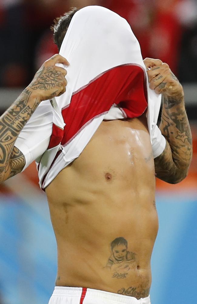 And staying on the failure theme - Peru’s Paolo Guerrero.