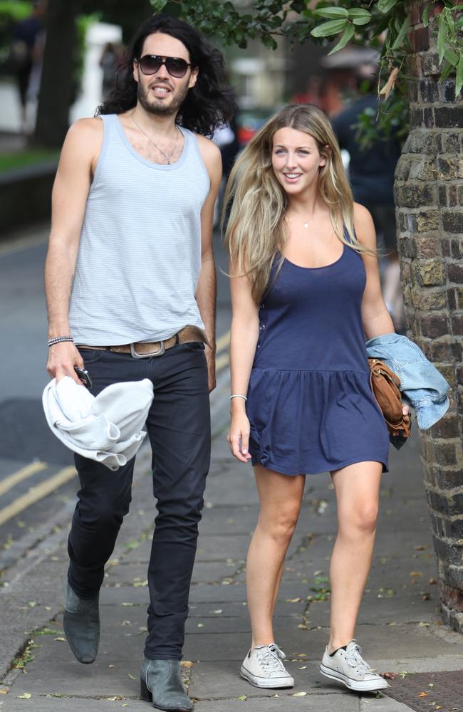 Russell Brand, 42, has wed Laura Gallacher, 30. Picture: Splash News