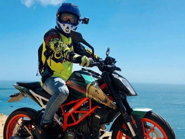 Donnellan posted that ‘riding the coastal road from Phan Rang to Mui Ne is amazing’. Picture: Instagram