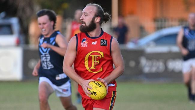 Dakota Nixon has been a strong contributor for third-placed Flinders Park since joining from North Adelaide in May. Picture: Keryn Stevens