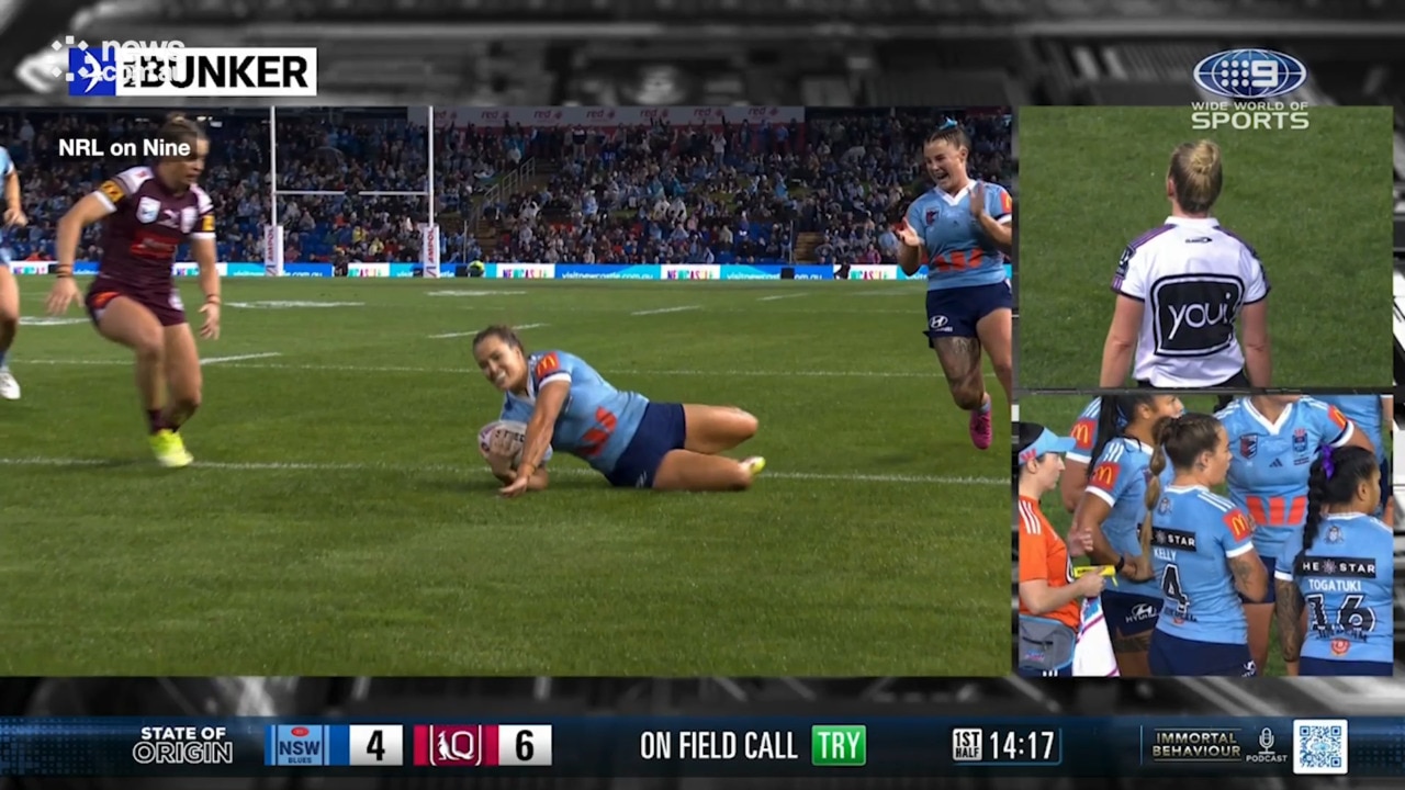 Phil Gould blows up over disallowed Origin try