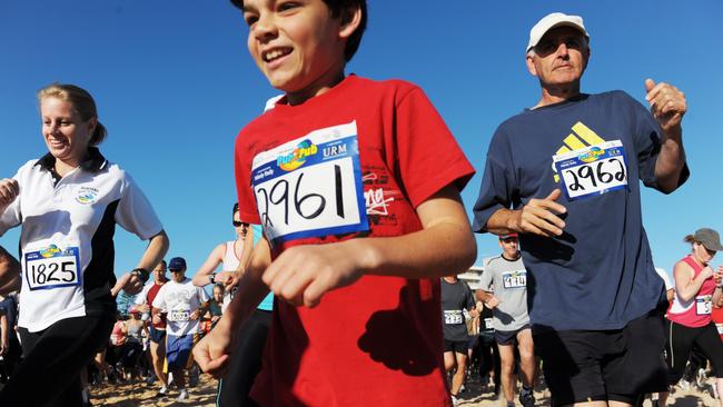 Competitors enjoy perfect conditions in 2009. Picture: Braden Fastier.