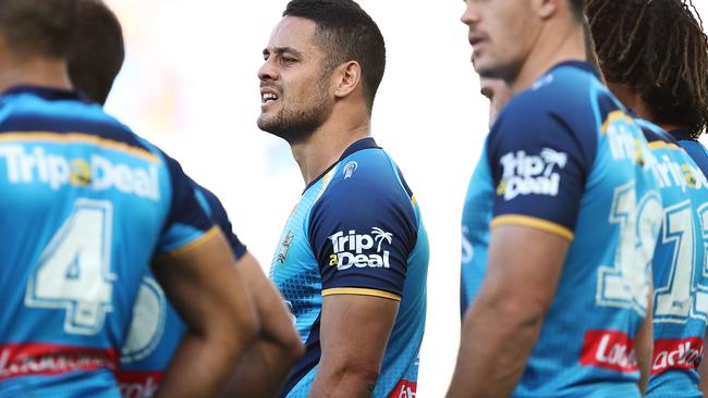 Jarryd Hayne has played his last game for the Titans.
