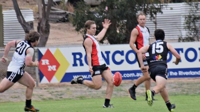 O'Driscoll in action for Pinnaroo. Picture: Pinnaroo Football Club