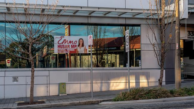 Emma Husar’s office in High St Penrith on Wednesday. Picture: Monique Harmer