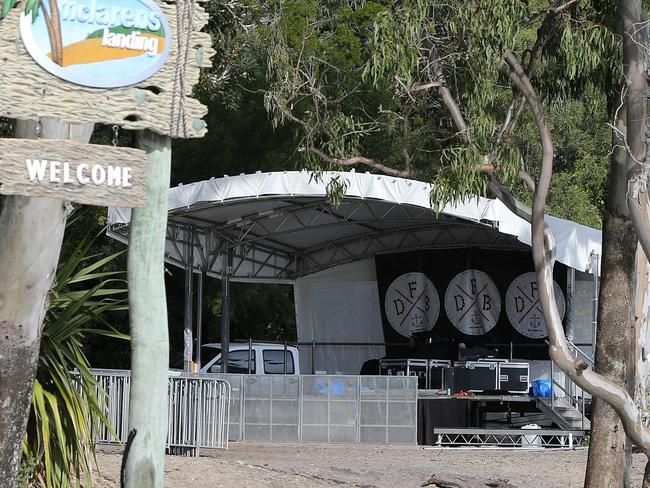 McLarens Landing on South Stradboke Island comes with entertainment facilities. Picture: Glenn Hampson