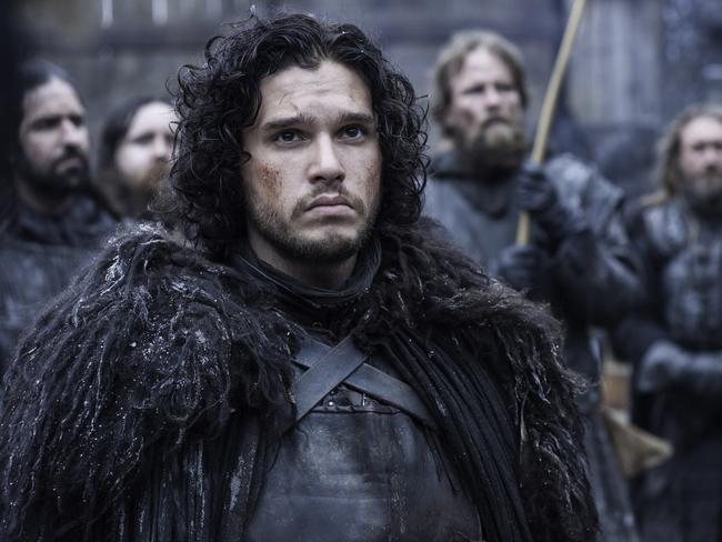 “Dead is dead” ... Kit Harington’s Jon Snow was killed in the season five finale of Game of Thrones. Picture: Supplied