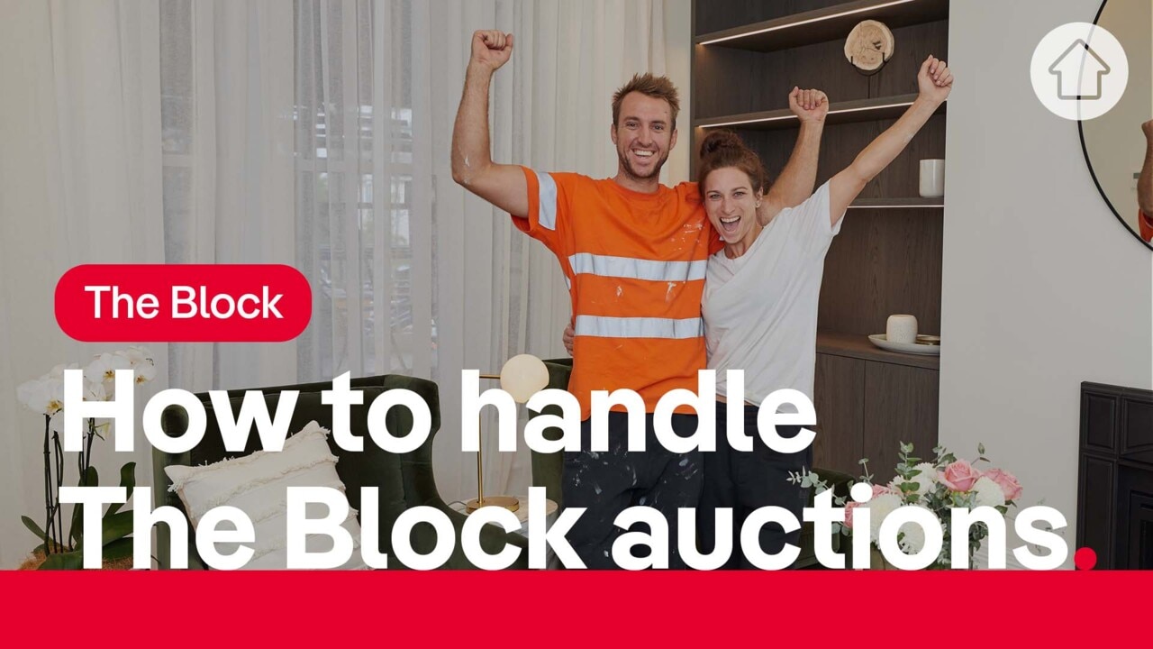 The Block's Jesse and Mel provide auction day advice for this year's contestants