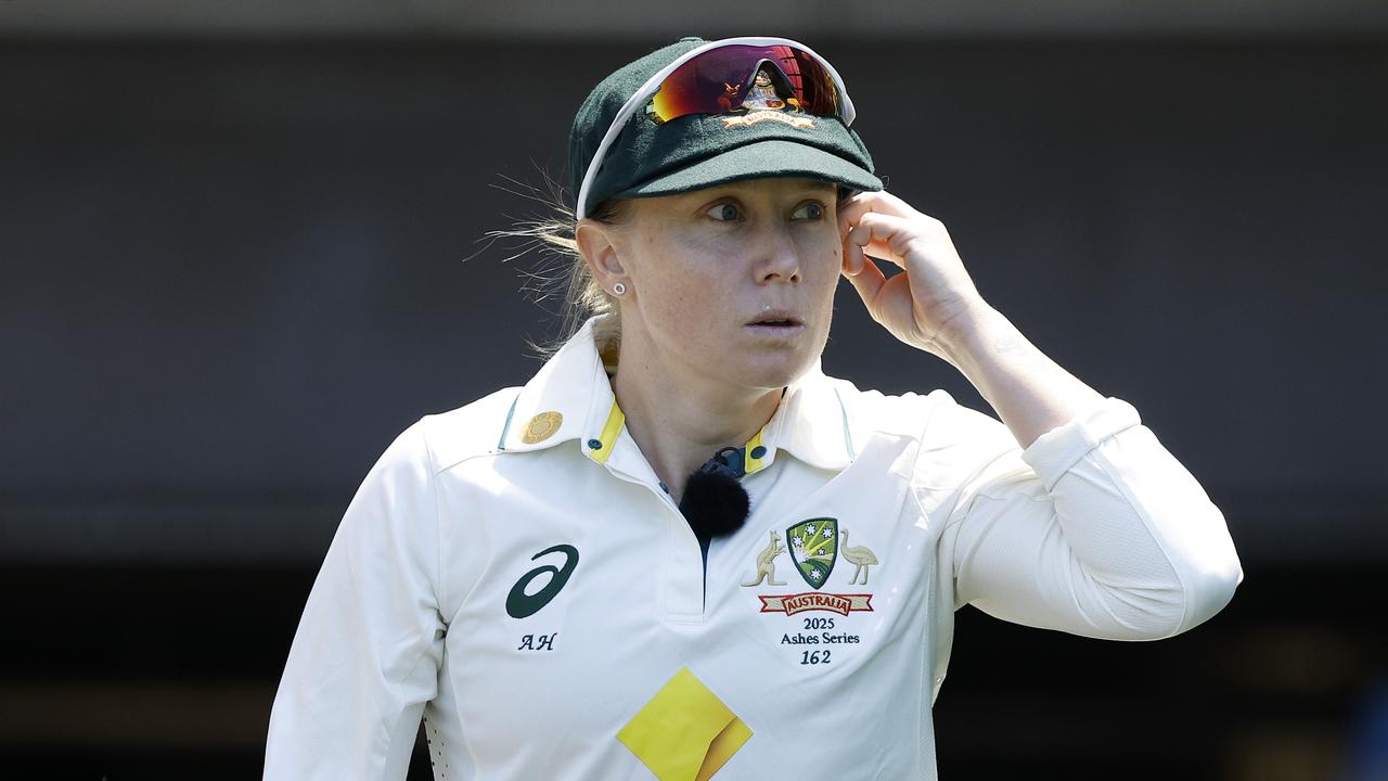 ‘Don’t worry about her’: Aussie skipper‘s typical Healy toughness