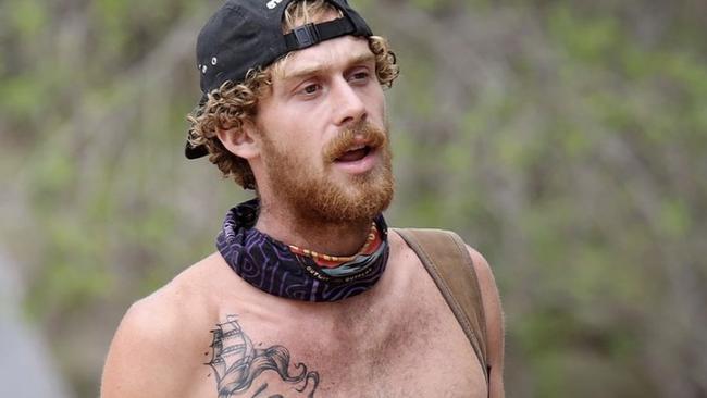 Jordie Hansen on Australian Survivor 2022. Picture: Instagram