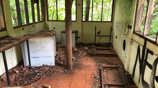 The Pajinka Wilderness Lodge at the tip of Cape York lies abandoned and languishing. The resort closed in 2002 and never reopened.