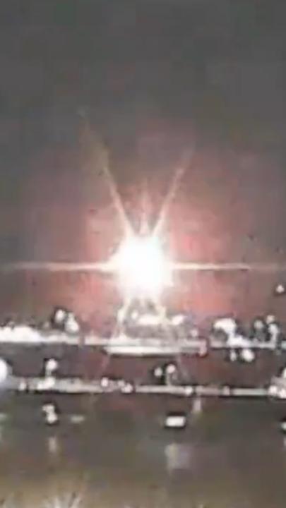 Moment of plane crash captured on webcam