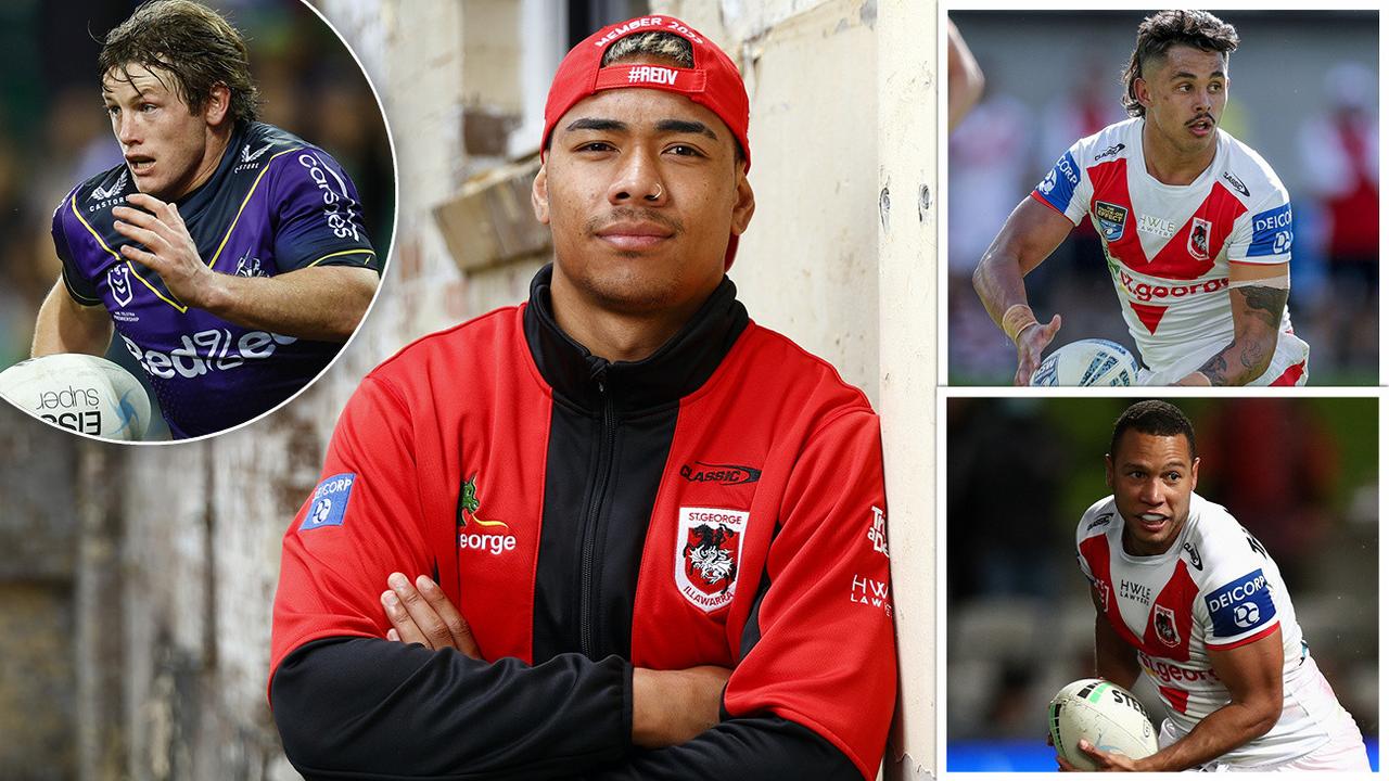 DAILY TELEGRAPH 16TH NOVEMBER Pictured in Sydney is new Saint George Dragons NRL team new recruit Haele Finau. HeÃ•s been recruited with his brother Sione. They come from a family of 11 children from Victoria. Picture: Richard Dobson