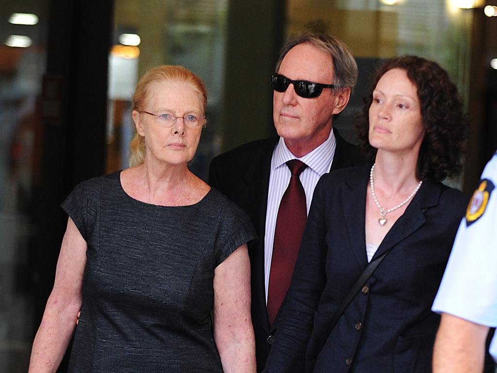 Convicted paedophile Robert Hughes, above with his wife Robin Gardiner and daughter Jessica, hopes to live in the UK after his eventual release from prison.