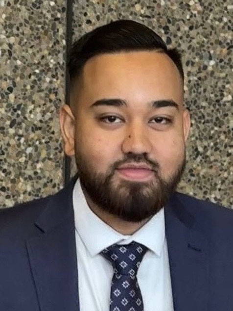 Solicitor Sylvan Singh is in a stable condition after being shot at Granville on Sunday night. Picture: Supplied