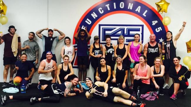 The crew at F45 Helensvale.