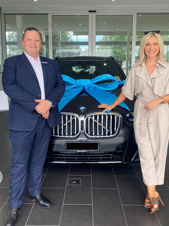 Jacqui Felgate is in a commercial deal with BMW. Picture: Instagram.