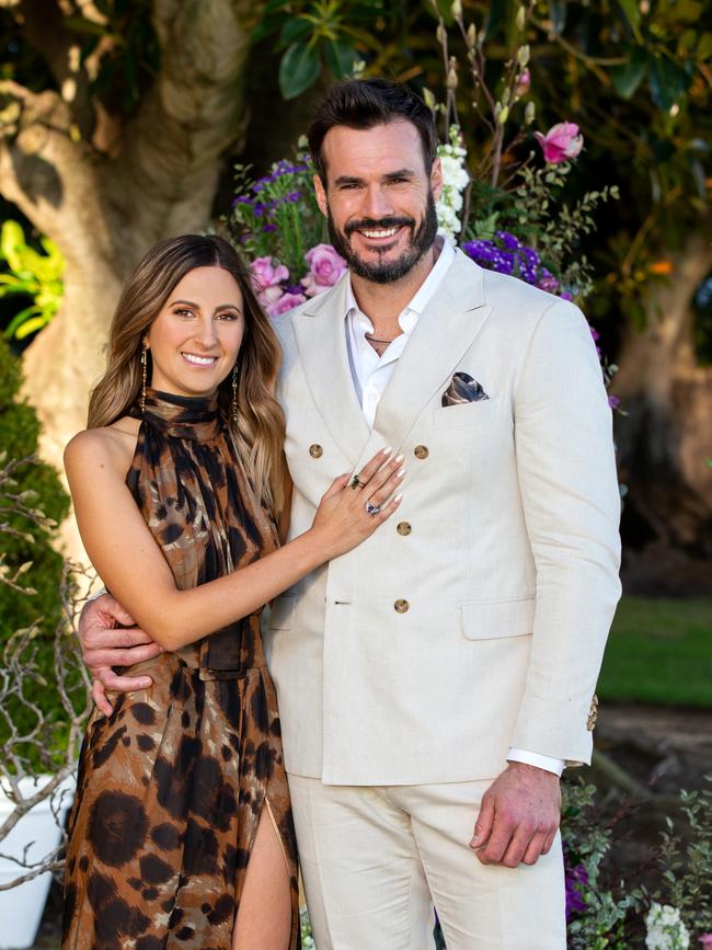 Locky Gilbert and Irena Srbinovska found love on The Bachelor last year. Supplied.