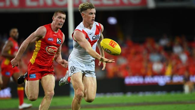 Gold Coast and Sydney meet on a smelly Sunday in round 6 along with North and Hawthorn. Picture: Jono Searle/AFL Photos/via Getty Images