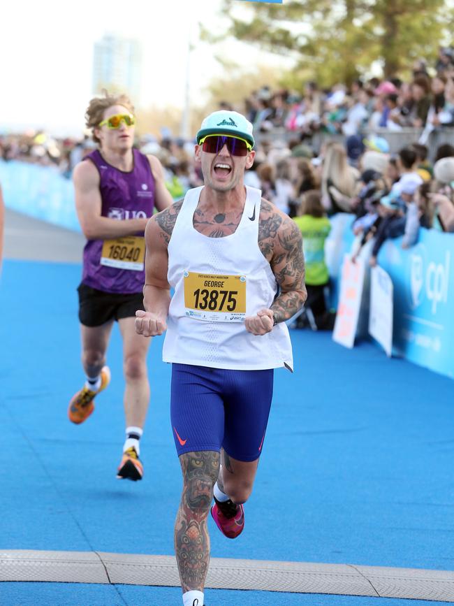 Gold Coast Marathon 2023 GEORGE GRAY. 1 July 2023 Southport Picture by Richard Gosling