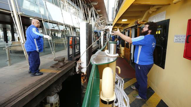 The Many ferry is to be replaced with a faster, smaller model. Picture; Bradley Hunter