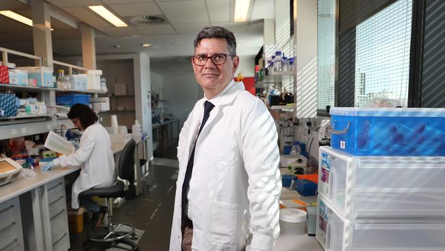 Medical oncologist David Thomas is one of Australia’s foremost specialists in genomic cancer medicine. Picture: Richard Dobson