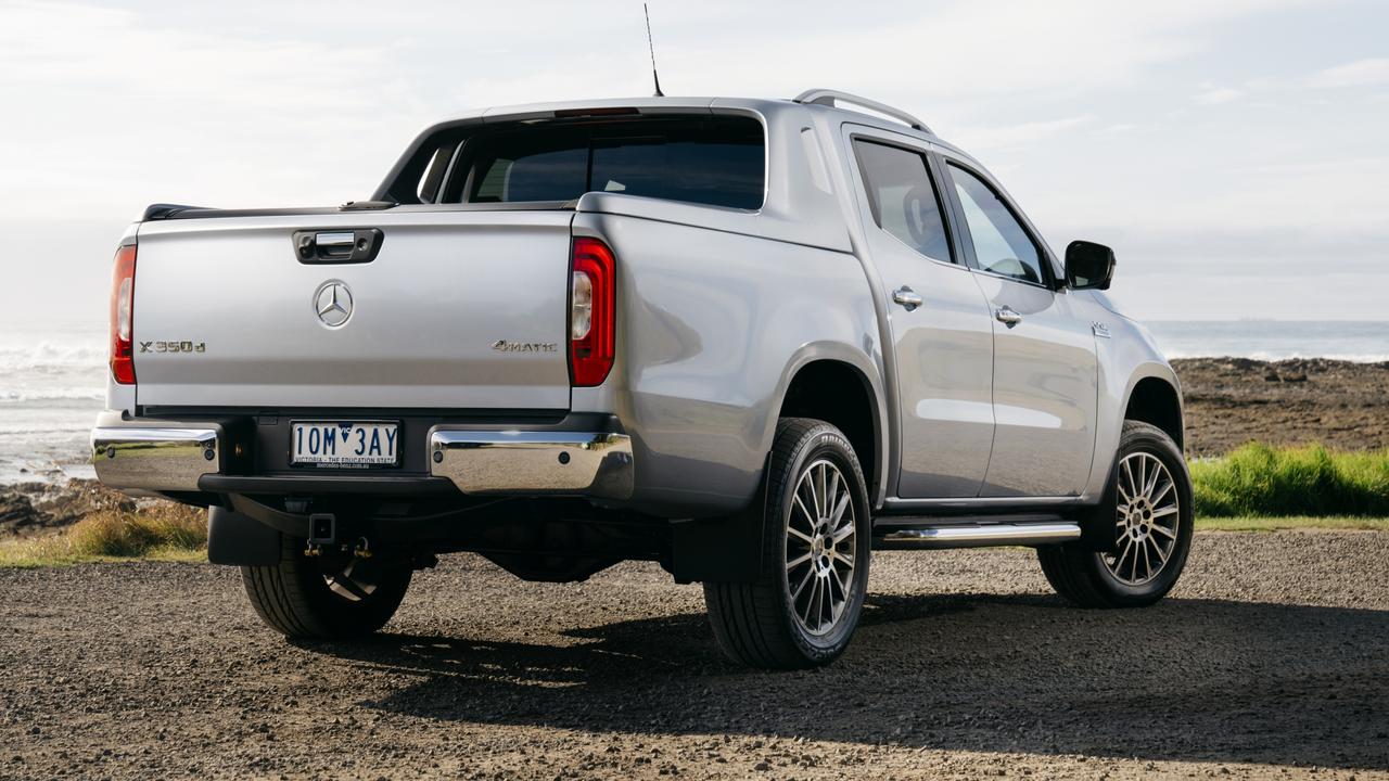 The X-Class shares underpinnings with the Nissan Navara.