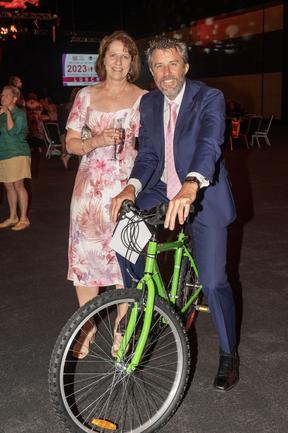 Leigh Eden and Rob Kidd at the Zonta Club of Mackay Inc International Women's Day Luncheon at the MECC Sunday March 5 2023 Picture: Michaela Harlow