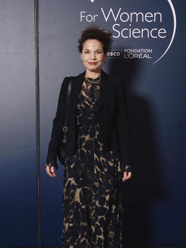 Sigrid Thornton at the L’Oréal-UNESCO For Women in Science event.