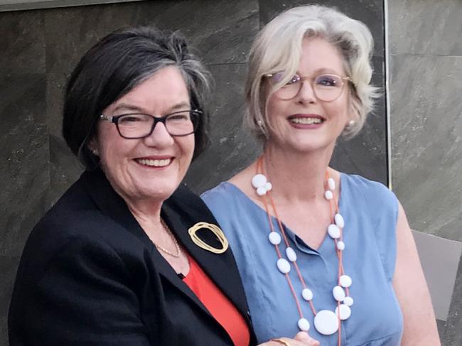 Outgoing Indi Independent MP Cathy McGowan has endorsed Independent candidate Dr Helen Haines. Picture: Rachel Baxendale