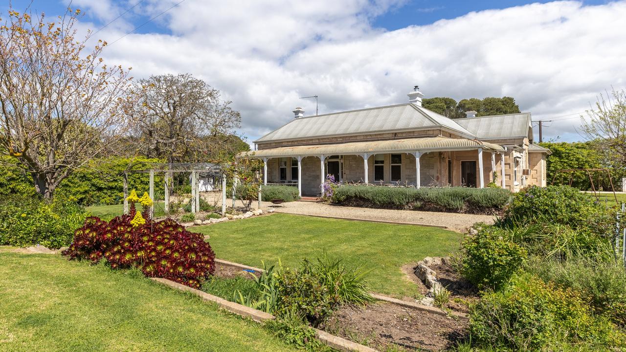 The homestead at Childerley Park near Naracoorte. Picture: Supplied by TDC Livestock & Property