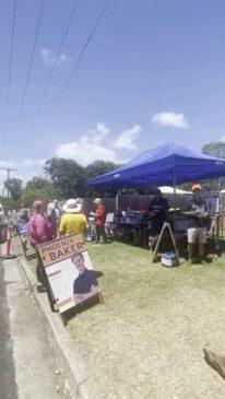 Large crowds at Pialba early voting station