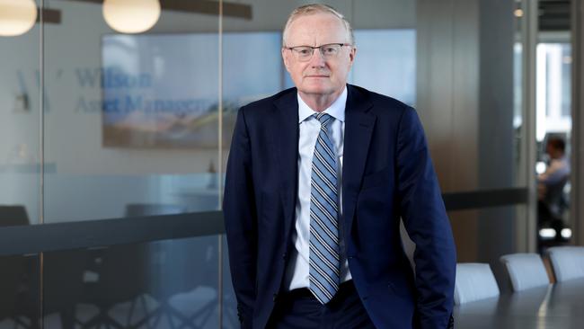 Former Reserve Bank governor Philip Lowe. Picture: Jane Dempster