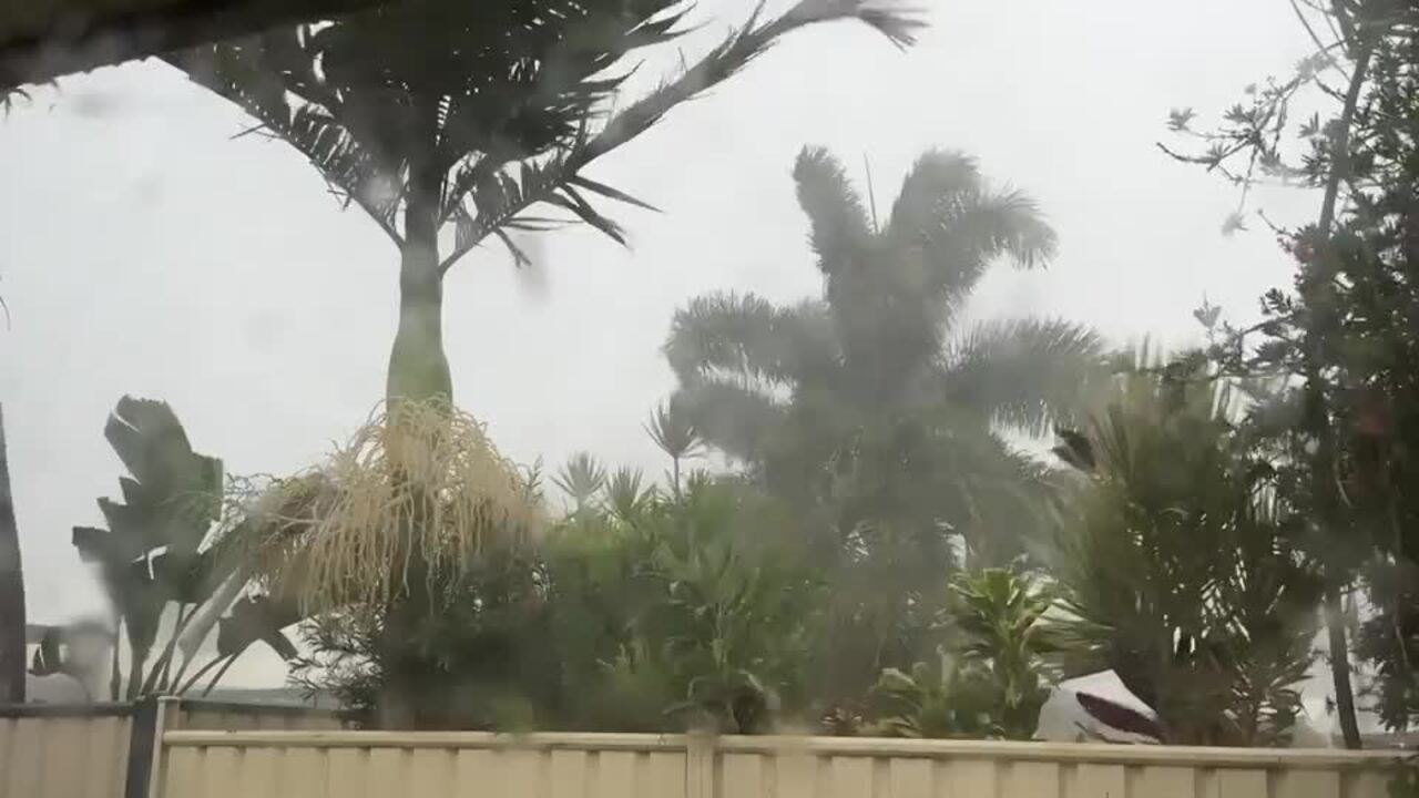 Central Queensland hit with storms