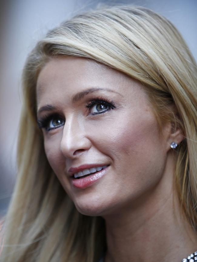 Paris Hilton was the special guest at a lunch in Melbourne yesterday. Picture: David Caird