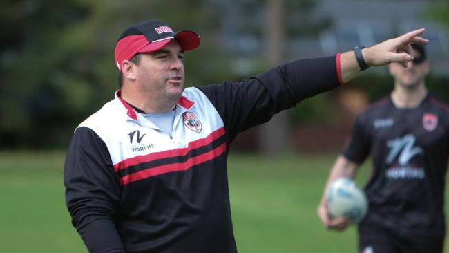 North Sydney Bears NSW Cup Coach Pat Weisner. Picture: Facebook