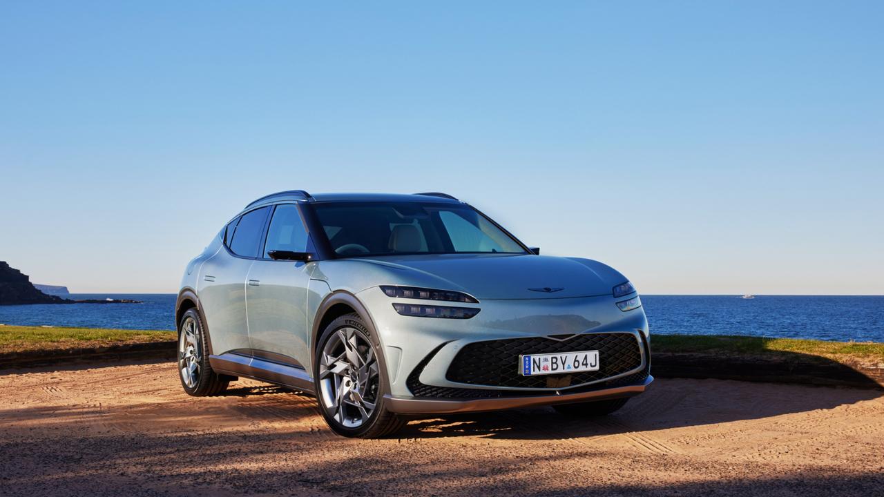 The 2022 model Genesis GV60.