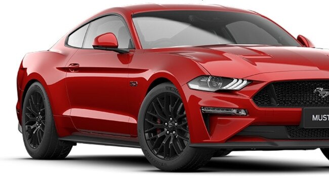 The Ford Mustang GT comes with 350KW of power and quad exhausts.