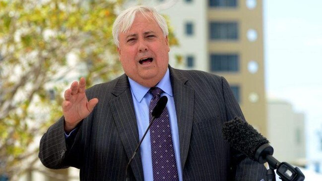 Queensland billionaire Clive Palmer has seen a massive return on a north Queensland refinery.