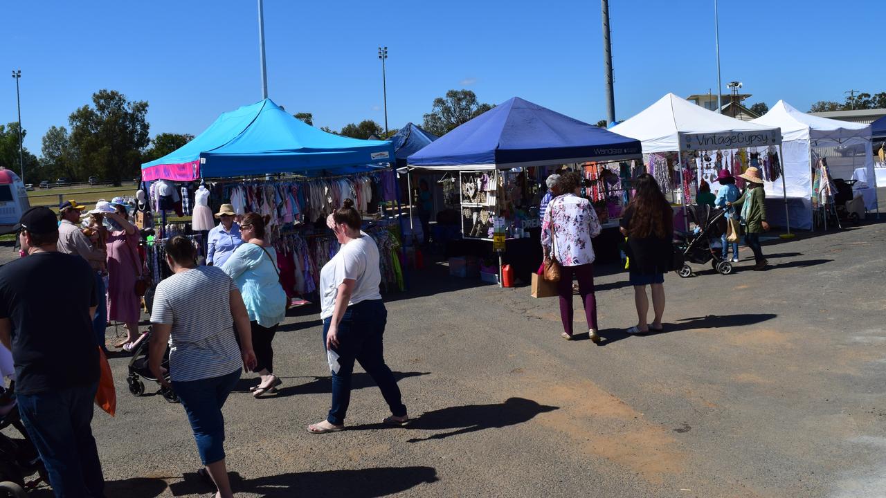 Christmas in July markets at Capella. The Courier Mail