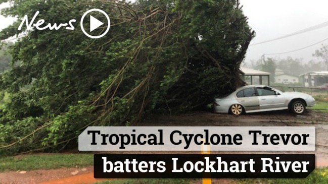 Tropical Cyclone Trevor batters Lockhart River