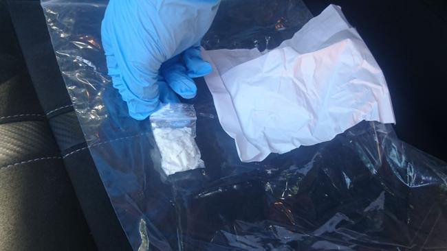 Police evidence from the joint operation targeting a drug network across Brisbane.