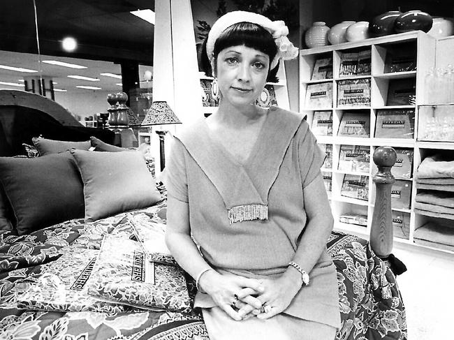 Barbara Slatyer in one of her homewares stores. Picture: Michael Jones