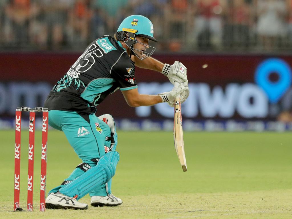 Big Bash League: Brisbane Heat Joe Burns hit on head | The Courier Mail