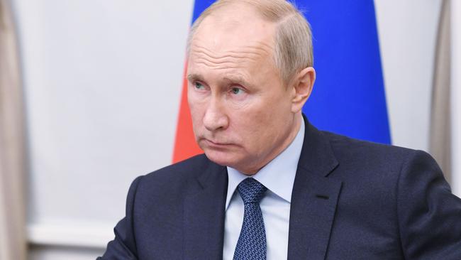 Russian President Vladimir Putin is involved in a scandal after anti-Putin newspaper made some shocking discoveries about his personal life. Picture: Alexey Nikolsky / Sputnik / AFP