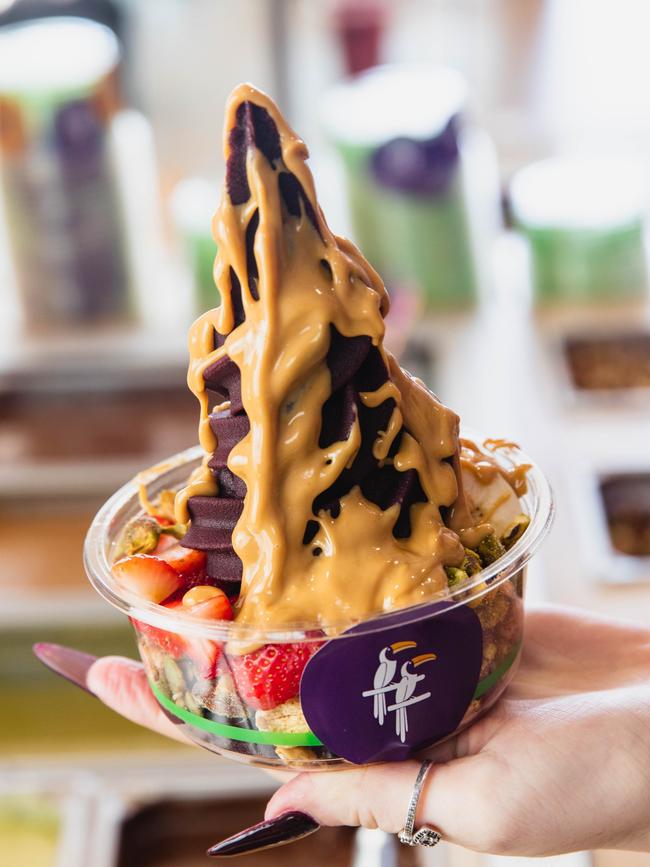 Toucan Tango acai soft serves. Pics: Supplied.